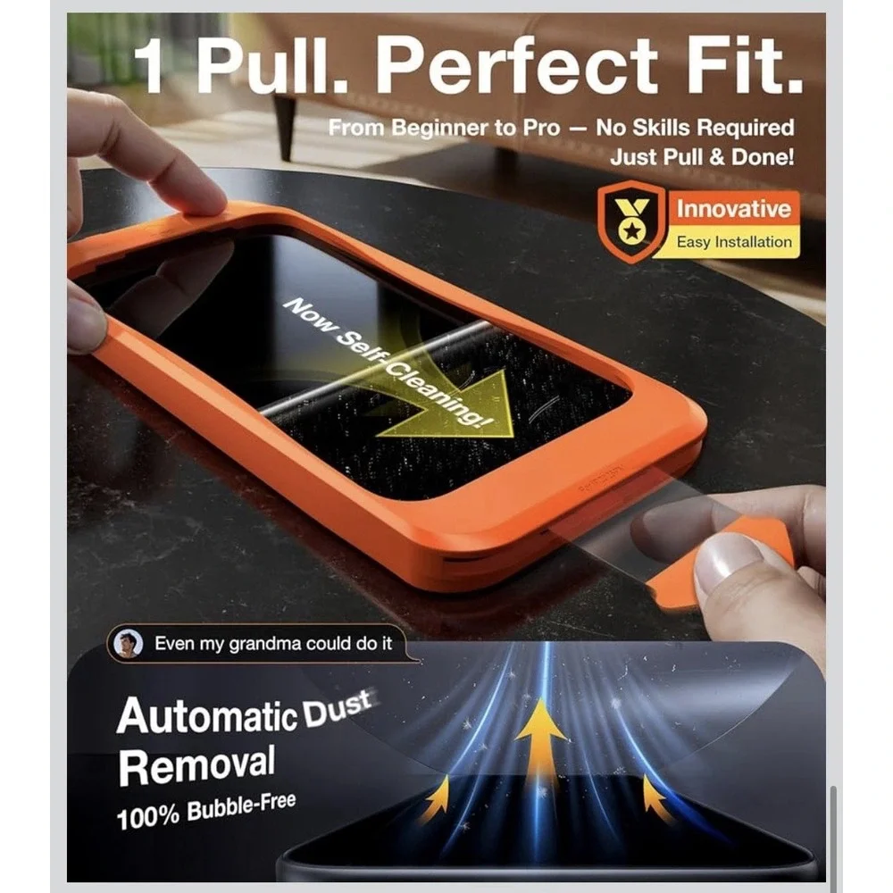 UltraGlass TOP 9H+ Armor for iPhone 17 Privacy Screen Protector No.1 Military...